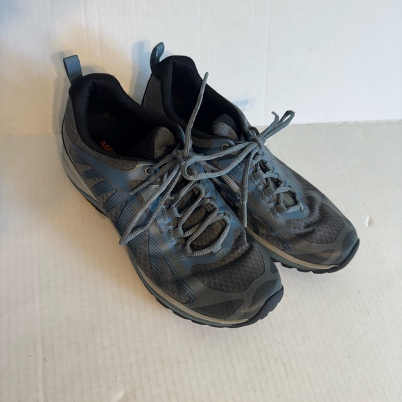 Merrell Navy Siren Edge 3 Hiking Lace Up Sneaker Shoe Womens 8 Gorpcore - Picture 1 of 7